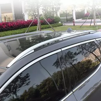 Для Nissan Qashqai 2014-2020 Серебряный багажник на крышу для багажника, автомобильные аксессуары