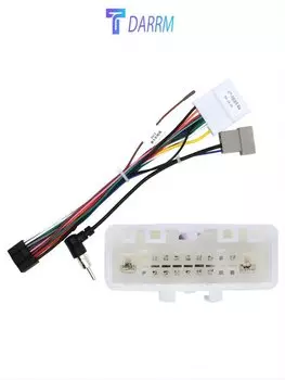 Для Nissan Qashqai J10 Versa Cube Sentra X-trail радио жгут адаптера автомобильный Android 16-контактный разъем антенны проводка кабеля