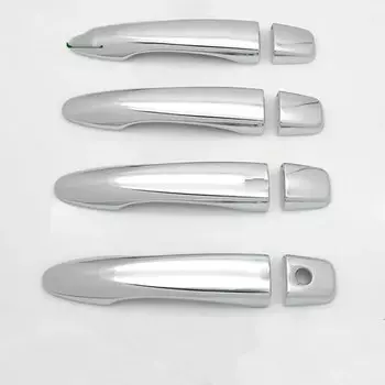 Для Nissan Qashqai J11 2014 2015 2016 2017 2018 2019 2020 2021 хромированная дверная ручка накладка наклейка литье Стайлинг Аксессуары