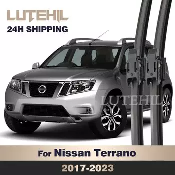 Для Nissan Terrano D10 2017-2023 2018 2019 2020 2021 2022 стеклоочиститель передние щетки стеклоочистителя лобовое стекло щетка 24 "+ 18"