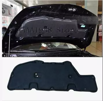Для Nissan Tiida C11 2005-2011, автомобильная теплоизоляция, шумоизоляция, хлопок, передний капот, брандмауэр двигателя, коврик, крышка, шумоизолятор