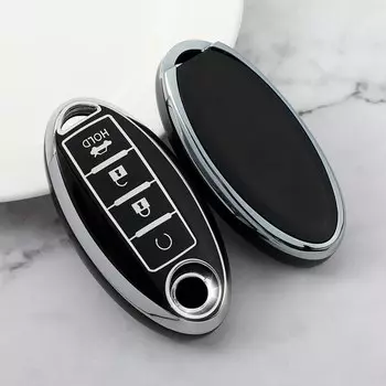 Для Nissan Versa Maxima Altima Rogue Armada Sentra Murano Infiniti FX35 QX60 ТПУ чехол для автомобильного ключа