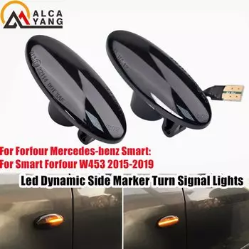 Для Nissan X-trail Qashqai J10 Cube Juke Leaf Micra Micra K13 Note E11 Автомобильный боковой габаритный фонарь, динамический светодиодный указатель поворота