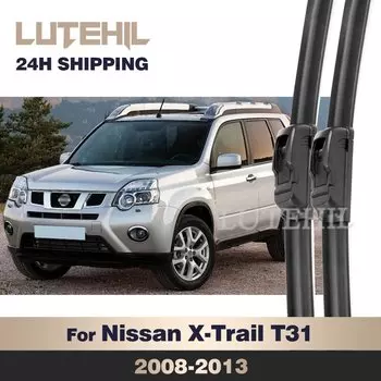 Для Nissan X-Trail T31 2008-2013 2009 2010 2011 2012 стеклоочиститель передние щетки стеклоочистителя лобовое стекло щетка 24 "+ 16"