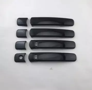 Для NISSAN X-Trail T31 2009 2010 2011 2012 2013, Стайлинг автомобиля, черный узор, боковая дверная ручка, накладка