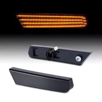 Для Nissan Xterra 2002-2004 Янтарный передний бампер светодиодные боковые габаритные указатели поворота OEM 261807 Z800