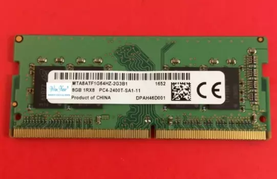 Для ноутбука 8G 1RX8 PC4-2400T-SA1-11 MTA8ATF1G64HZ-2G3B1 notebook 8GB