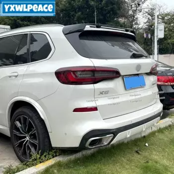 Для нового БМВ X5 G05 спойлер на крышу 2019 2020 2021 2022 2023 ABS глянцевый черный Автомобильный задний багажник губа крыло Корпус Комплект Аксессуары