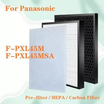 Для очистителя воздуха Panasonic F-PXL45M F-PXL45MSA, сменный HEPA-фильтр и дезодорирующий Углеродный Фильтр