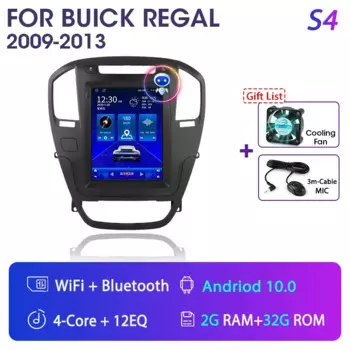 Для Opel Insignia Buick Regal 2008-2013 автомобильный радиоприемник 2Din Android 12 мультимедийный плеер Carplay стереодинамик аудио головное устройство 9,7 дюйма