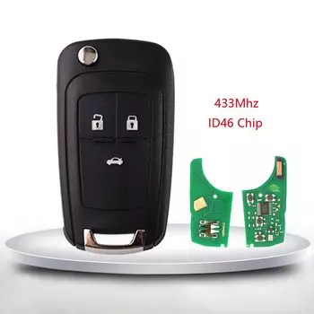 Для Opel Vauxhall Insignia Astra J Mokka Zafira удаленный ключ от машины для Chevrolet Cruze Epica Lova Camaro Impala без логотипа 315/433 МГц