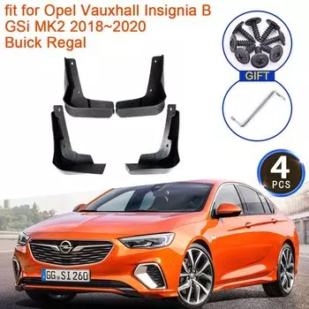 Для Opel Vauxhall Insignia B Buick Regal GSi MK2 2018 ~ 2020 2019 Брызговики Брызговики Брызговики Передние колеса Аксессуары