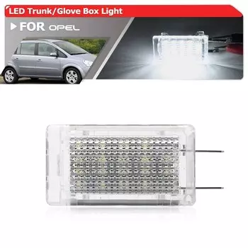 Для Opel/Vauxhall Zafira B 2005-2014 обновленный белый интерьер автомобиля искусственная кожа сменный задний багажник/ящик для перчаток