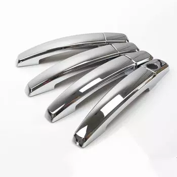 Для Opel Zafira B 2006-2011 Opel Zafira Tourer C 2012-2018 хромированная черная крышка дверной ручки автомобиля, наклейки, аксессуары для стайлинга