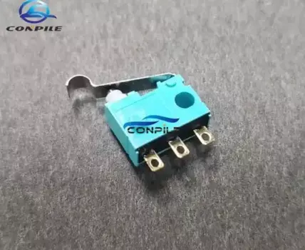 Для Panasonic бирюзовый ASQ10418 ультра-маленький водонепроницаемый микропереключатель с изогнутым рычагом