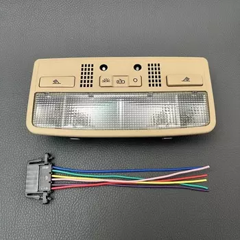 Для Passat B5 2006-2011 бежевая темно-бежевая лампа для чтения без ручки переключателя люка на крыше салон автомобиля купольный светильник 3BD 947 105 3BD 947105