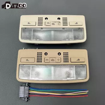 Для Passat B5 2006-2011 бежевая темно-бежевая лампа для чтения без ручки переключателя люка на крыше салон автомобиля купольный светильник 3BD 947 105 3BD 947105