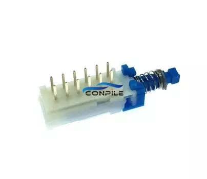 Для переключателя клавиш ALPS, двухрядный, 12-футовый ключ для фортепиано с замком, кнопочный переключатель микшера, самоблокирующийся домашний телефон 32 мм