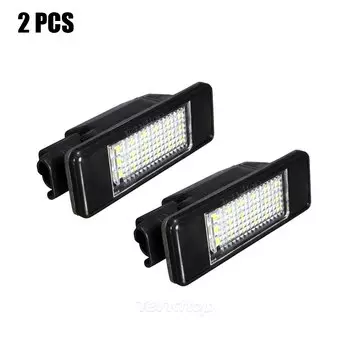 Для Peugeot 106 1007 207 307 308 406 407 508 607 Для Citroen C2 C3 C5 C6 C8 LED CanBus без ошибок освещения номерного знака