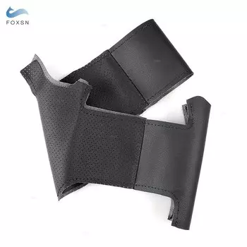 Для Peugeot 207 Expert Partner Citroen Berlingo Jumpy для Toyota Proace перфорированный кожаный чехол из микрофибры на руль