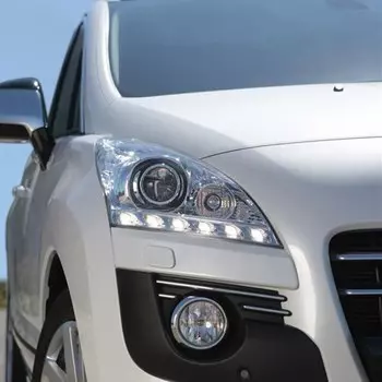 Для Peugeot 3008 2009 2010 2011 2012 2013 фара проектора ультра яркий COB светодиодный комплект «ангельские глазки» Halo Rings дневной свет