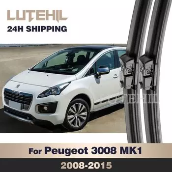 Для Peugeot 3008 MK1 2008-2015 2009 2010 2011 2012 2013 2014 стеклоочиститель передние щетки стеклоочистителя лобовое стекло щетка 30 "+ 28"