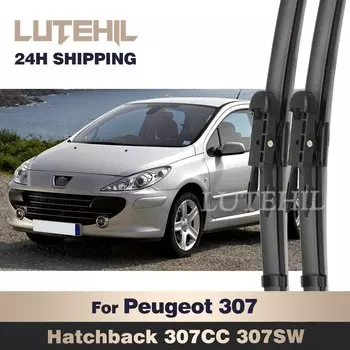 Для Peugeot 307 хэтчбек 307CC 307SW стеклоочиститель передние щетки стеклоочистителя лобовое стекло щетка для ветрового стекла 28 "+ 26"