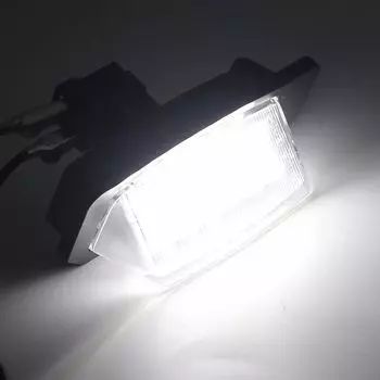 Для Peugeot 4007 ION Citroen C-Crosser C-Zero Mitsubishi Outlander Eclipse Lancer белые светодиодные задние фонари номерного знака без ошибок