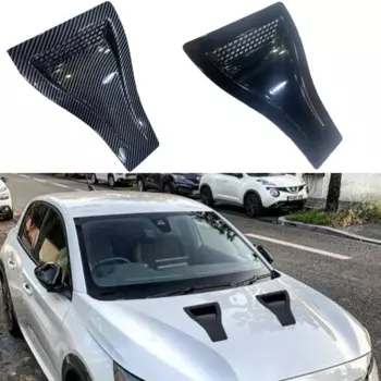 Для Peugeot 408 4008 308 3008 5008 508 208 301 407 Вентиляционные жалюзи капота двигателя Воздушный совок Капот Вентиляционная крышка воздухозаборника Стиль Naca