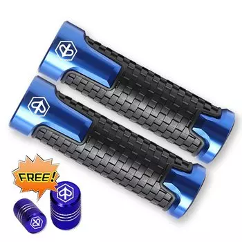 Для PIAGGIO Liberty 125 MP3 500 Medley Beverly 300 ZIP50 X7 X9 7/8 "мотоциклетная нескользящая ручка руля, дроссельная заслонка с ЧПУ, ручка