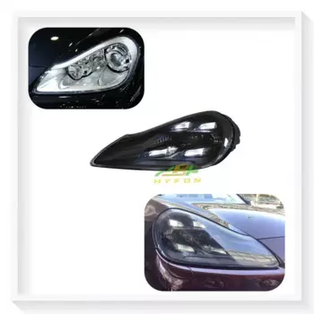 Для Porsche Cayenne 957 2007-2010 Upgrade 2023 Style Matrix светодиодный фары светодиодный дневные ходовые огни высокого качества Plug and Play