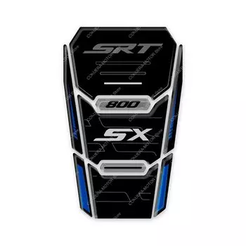 Для QJ Motor SRT 800 SX 2024, аксессуары для мотоциклов, наклейка на бак, 3D защитная наклейка из эпоксидной смолы