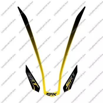 Для QJ Motor SRT 800 SX 2024, аксессуары для мотоциклов, 3D защитная наклейка из эпоксидной смолы