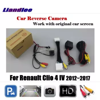 Для Renault Clio 4 IV 2012-2017 не подходит для Clio 2 3 II III парковочная камера заднего хода автомобиля Back CAM HD CCD аксессуары