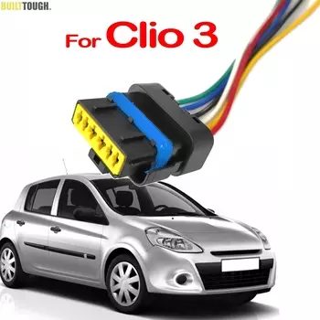 Для Renault Clio III MK3 3 Euro Lutecia 2005-2014 6-контактный разъем заднего фонаря, разъем с косичкой, проводка с предварительной проводкой 2006 2007