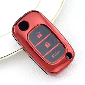 Для Renault Fluence Clio Megane, для LADA Vesta Granta XRay Kalina Priora Sedan Sport, для Mercedes, 3 кнопки, ТПУ