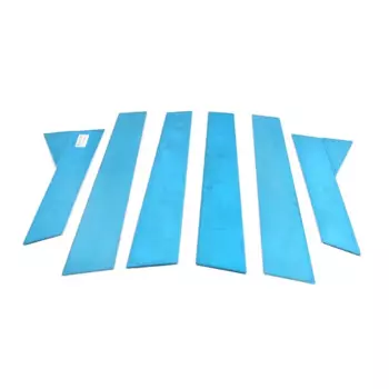 Для Renault Kadjar 2015-2019 хромированное окно B C, полоса стойки, накладка из нержавеющей стали, внешний Стайлинг автомобиля, модификация, ремонт