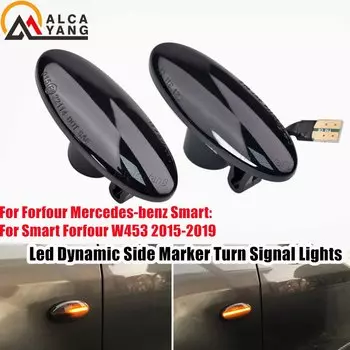 Для Renault Koleos 2007-2011 предварительно фейслифт динамический светодиодный боковой повторитель крыло последовательный указатель поворота лампа для стайлинга автомобиля