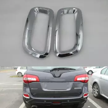Для Renault Koleos 2009-2016 Вставить заднюю противотуманную фару, накладку, противотуманную фару, декоративную полоску, пара