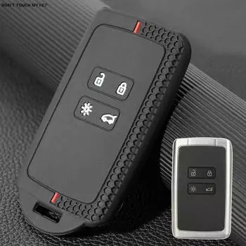 Для Renault Koleos Kadjar Captur Megane Talisman Espace Clio Zoe Scenic Arkana Dacia Sandero Чехол для дистанционного ключа Держатель корпуса
