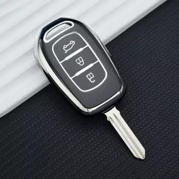 Для Renault Kwid Traffic Symbol для Dacia Sandero Logan Duster 2016 2017 2018, чехол для автомобильного ключа из ТПУ, аксессуары для брелока