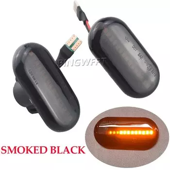 Для Renault Megane 1 Clio1 2 KANGOO ESPACE Smart для двух 453 светодиодных динамических боковых габаритных огней поворота