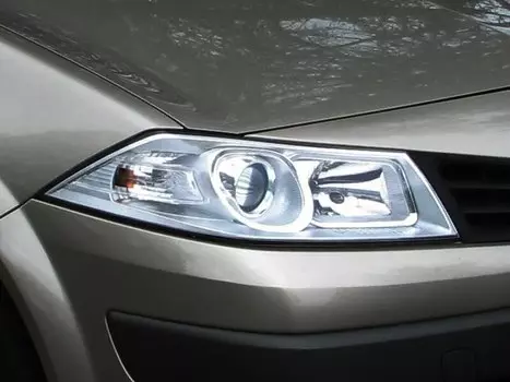 Для Renault Megane 2 II 2006 2007 2008 2009 Facelift головной светильник ультра яркий SMD СВЕТОДИОДНЫЙ ангельские глазки набор колец Дневной светильник