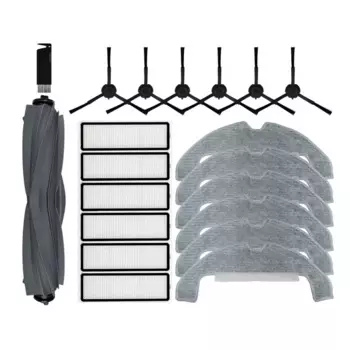 Для робота-пылесоса Dreame D10S Plus, основная боковая щетка, Швабра, тряпка, Hepa фильтр, пылесборник, аксессуары, запасные части