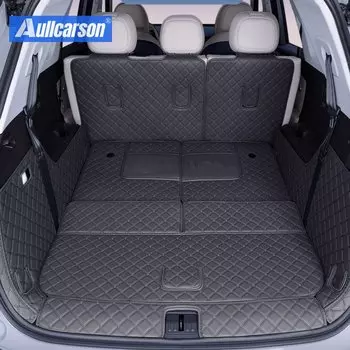 Для российского Chery Tiggo 9 2025 коврик в багажник кожаный прочный коврик для багажника ковры с полным покрытием задние аксессуары для интерьера 8 шт.