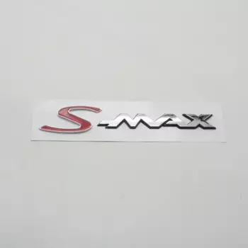Для S-MAX, эмблема, задняя крышка багажника автомобиля, S Max, буквы, логотип, наклейка с именной табличкой