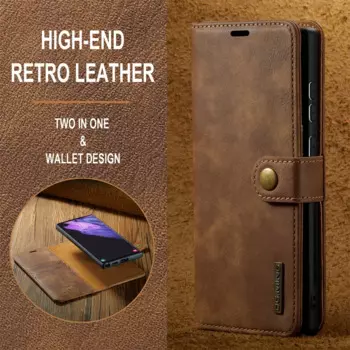Для Samsung Galaxy S23 24 Plus Ultra Deluxe съемный магнитный кошелек откидная крышка кожаный чехол для мобильного телефона