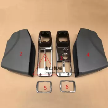 Для Sany sy55 sy75-9 sy215 sy235 Новый рычаг управления, подлокотник, декоративная панель, внутренняя панель, аксессуары для экскаватора