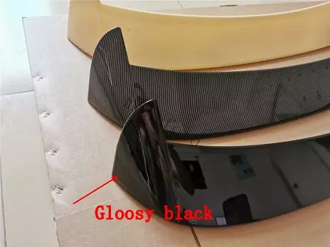 Для Seat LEON MK3 5F FR Стиль Хэтчбек 5 дверей 2012-2020 Материал ABS Задний спойлер Губа Крыло багажника Не подходит 3 двери