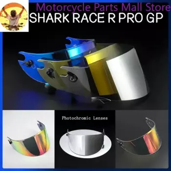 Для SHARK RACE R PRO GP мотоциклетный шлем с полным козырьком, анфас, защитный шлем, линза, аксессуары для мотоциклов, защитный козырек для лица, солнцезащитный козырек